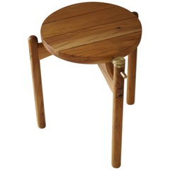 Dome Side Table, Brazilian Wood