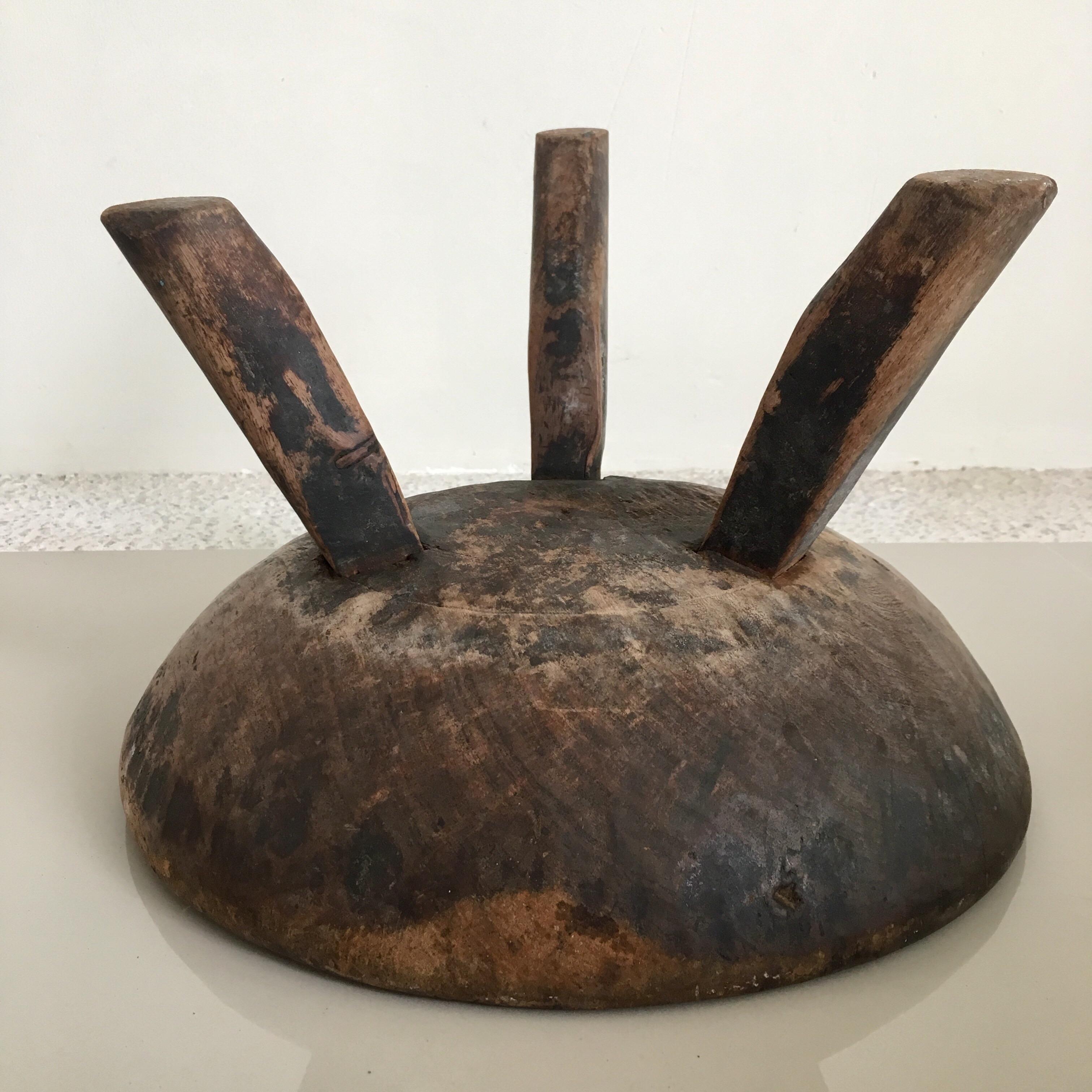 Late 20th Century Dome Stool from Mexico