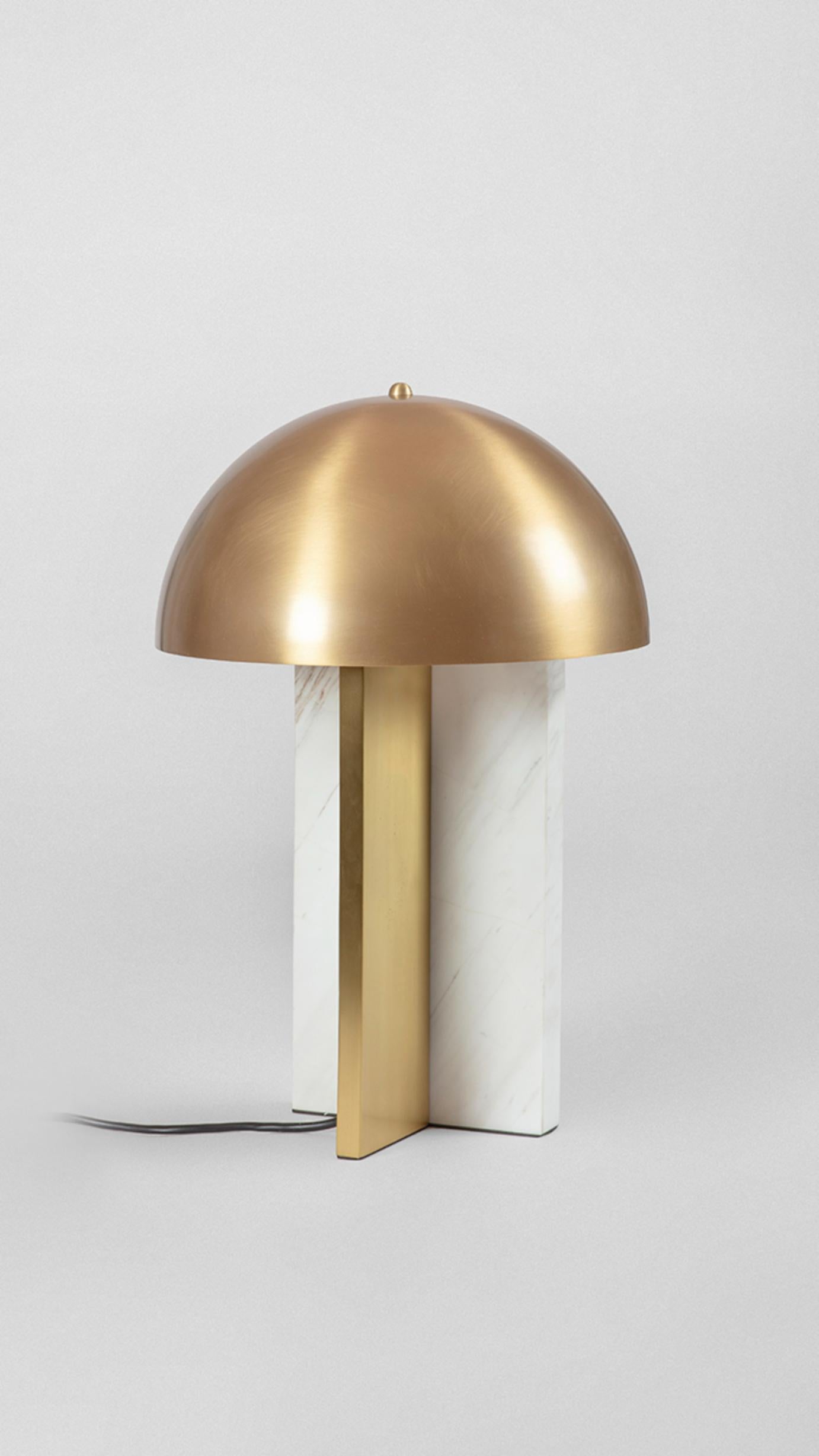 Contemporary Dome Table Lamp by Square in Circle For Sale