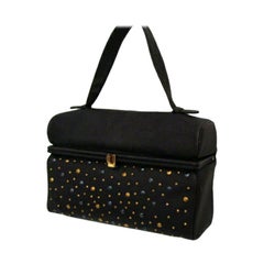 Dome Top Constellation Box Purse with Studs by Holzman