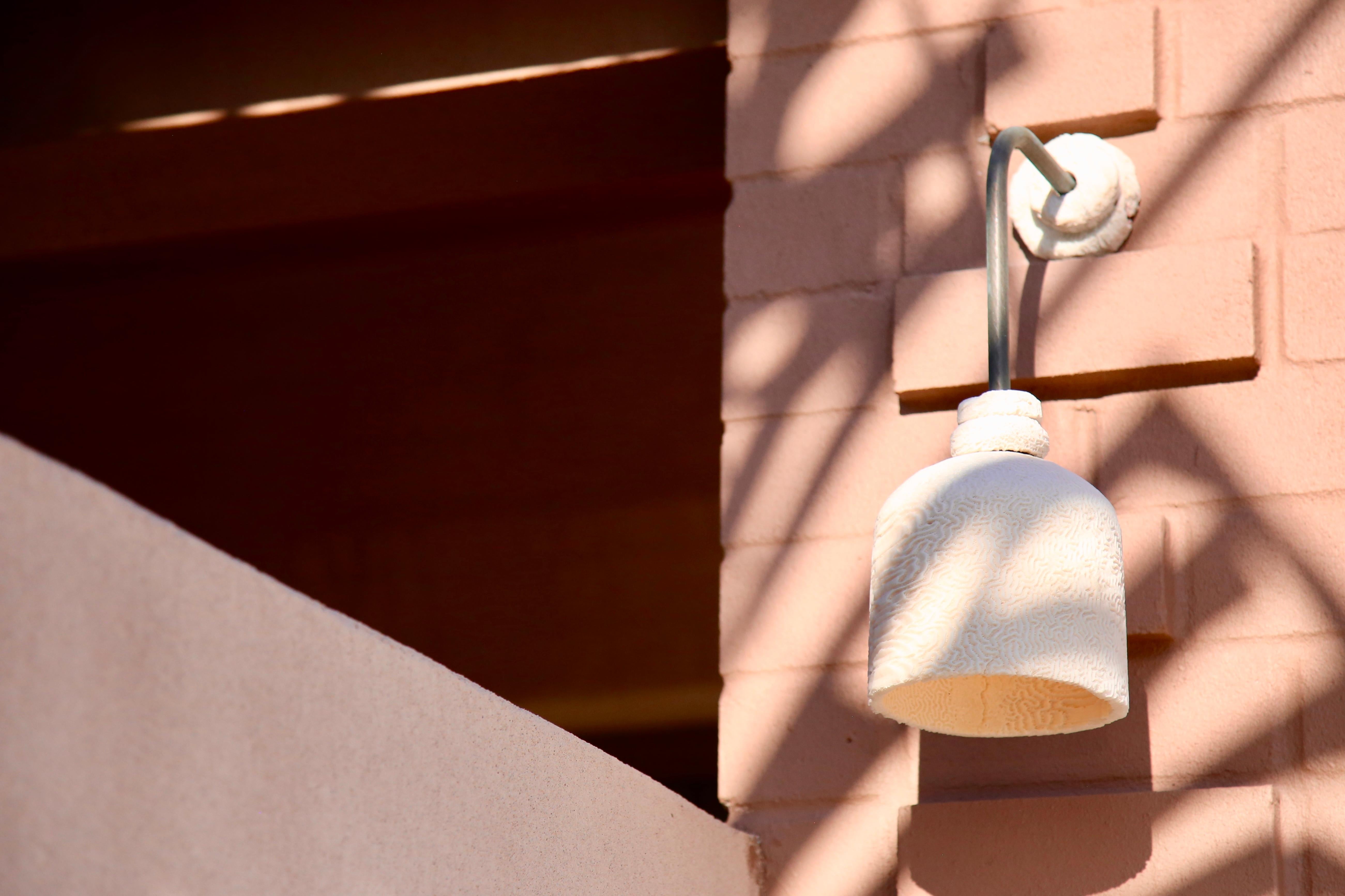 Australian Dome Wall Light ARC by Marovo Island Traders For Sale