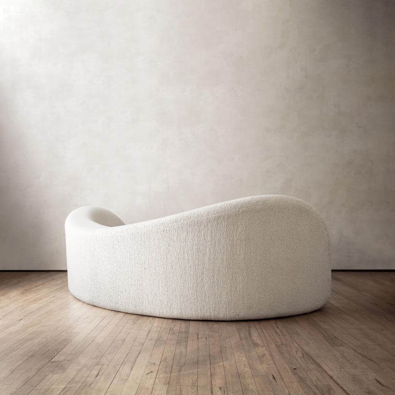 French Domeau & Pérès Moon Sofa by Raphael Navot For Sale