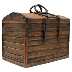 Domed Bamboo Chest, c. 1900