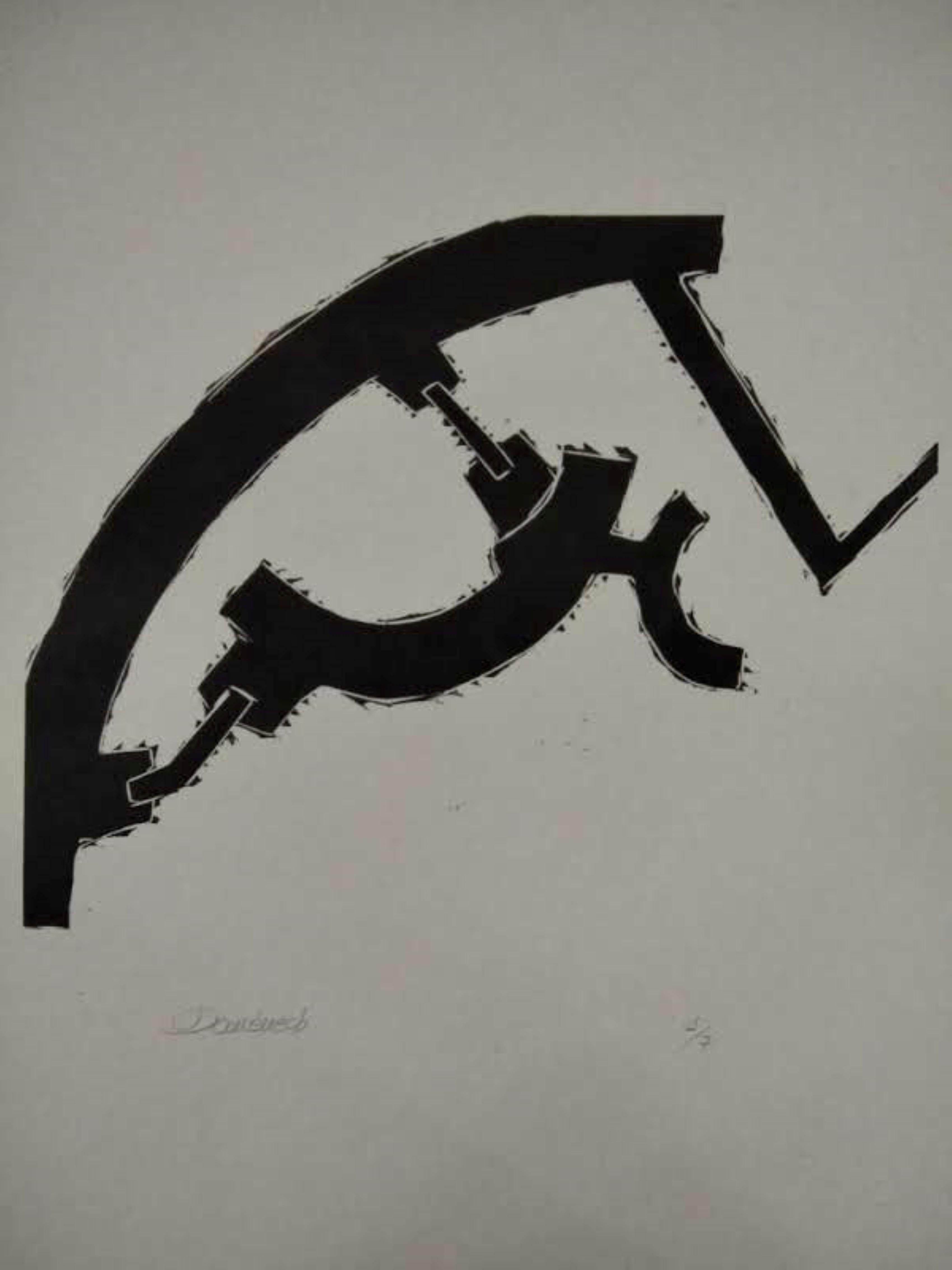 Domenech Abstract Print - Untitled