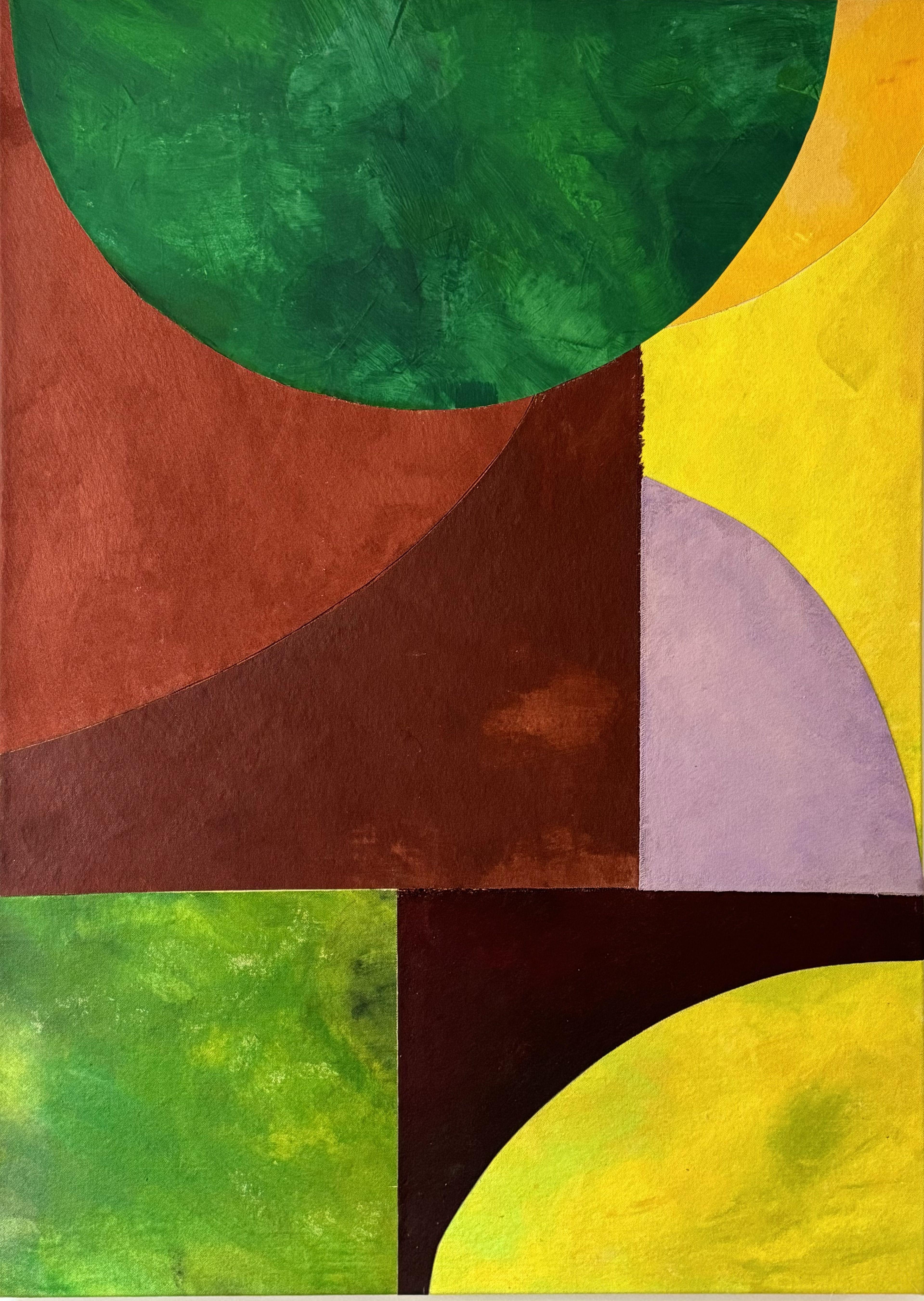 Ghost Ranch, tecnica mista su tela - Mixed Media Art di Domenica Brockman