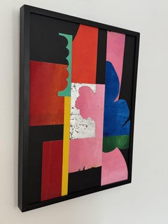 How to Plan a Party, Mixed Media on Canvas