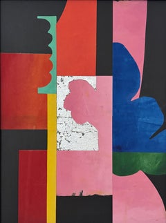 How to Plan a Party, Mixed Media on Canvas