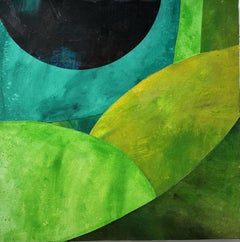 Silent Planet, Painting, Acrylic on Canvas