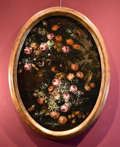 Flower Still-life Vicenzina 18th Century Paint Oil on canvas Old master 4/4
