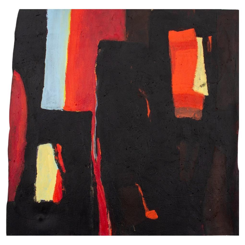 Domenick Capobianco Óleo abstracto sobre lienzo