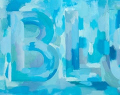 Domenick Capobianco "Blue" Oil on Canvas