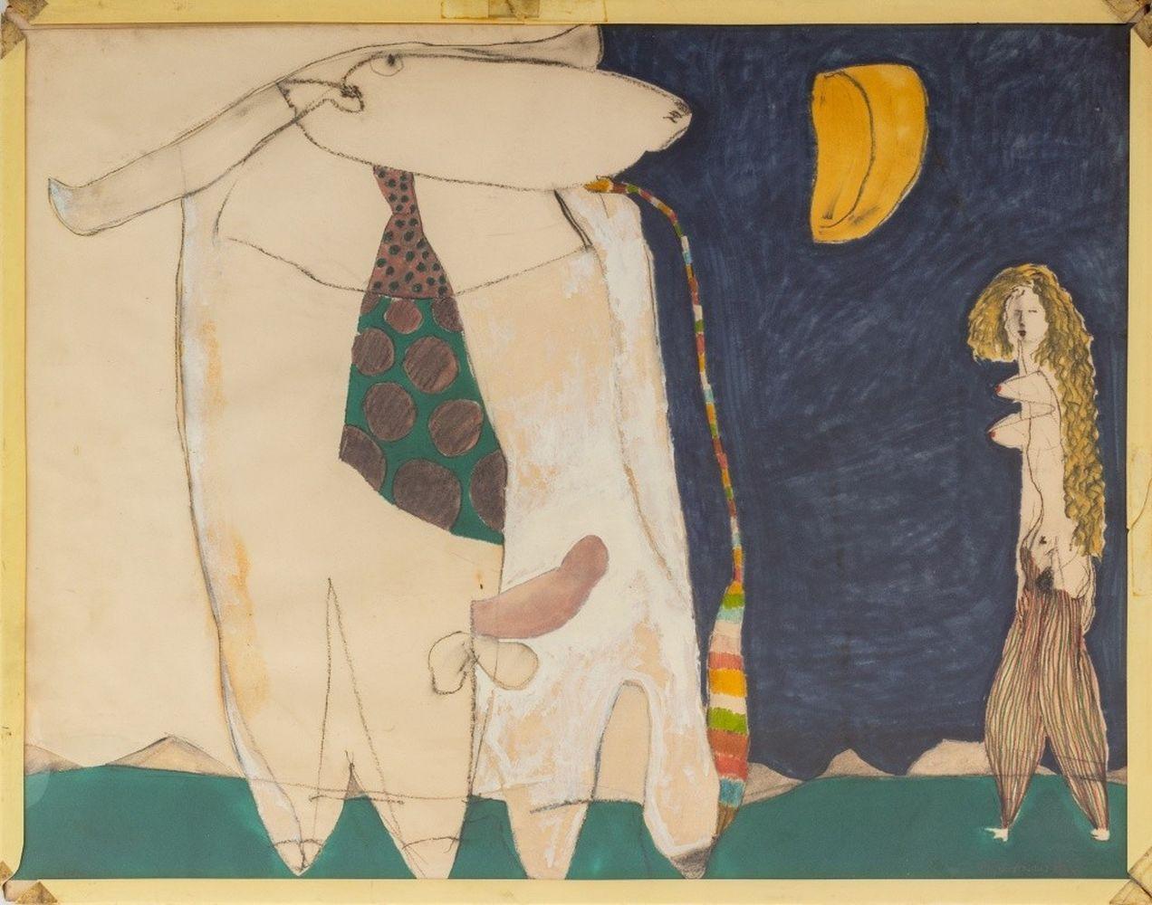 Minotauro y Mujer