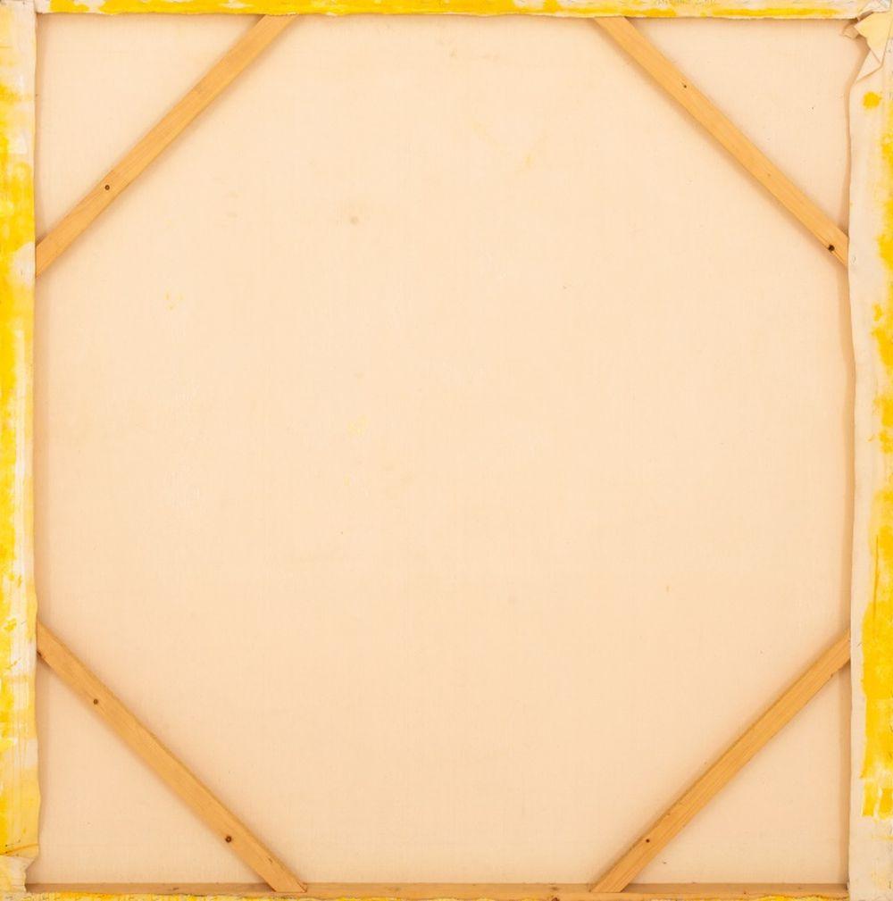 Composizione astratta in giallo in vendita 1
