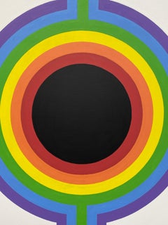Centro nero, composizione geometrica