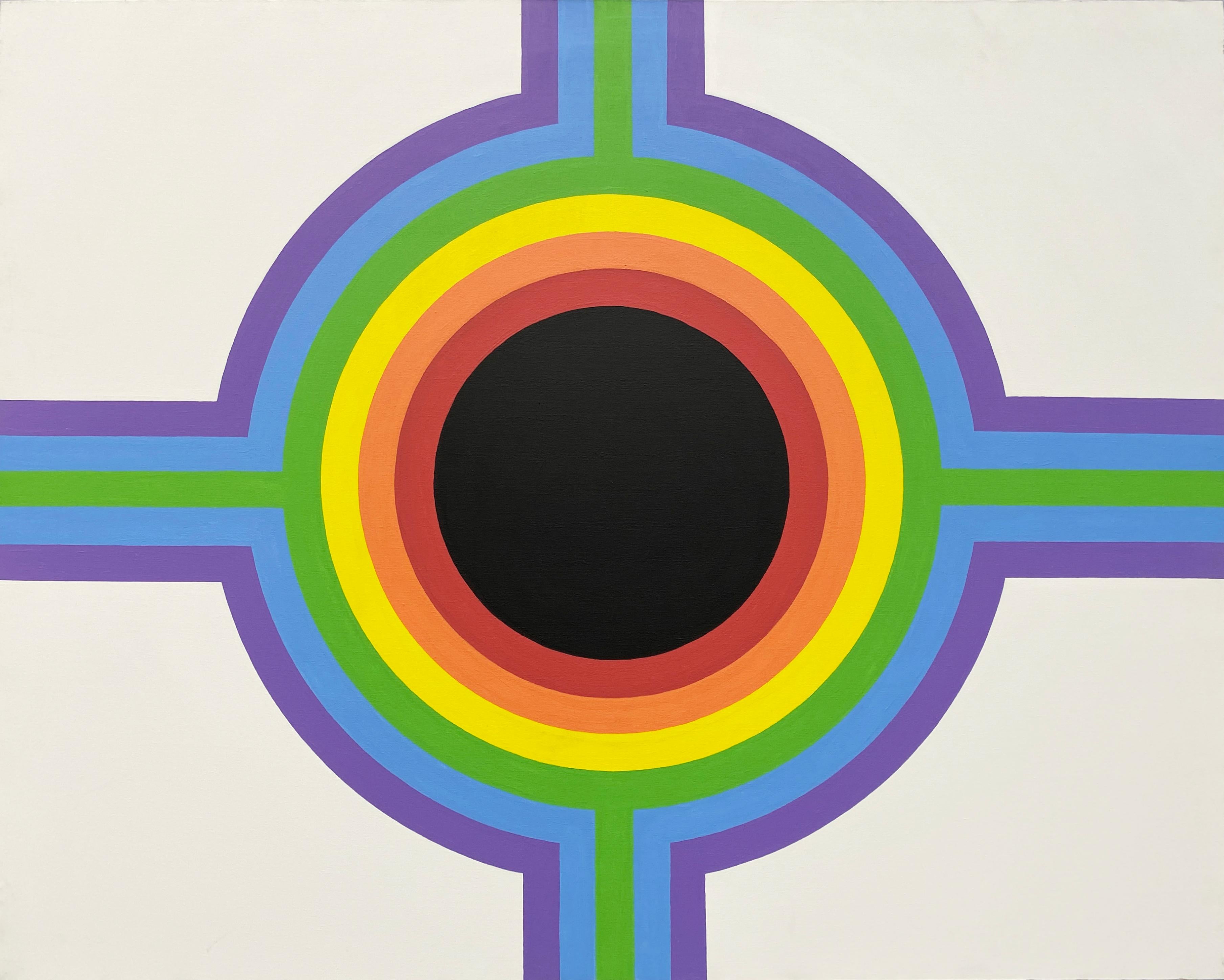 Black Center, Geometric Composition