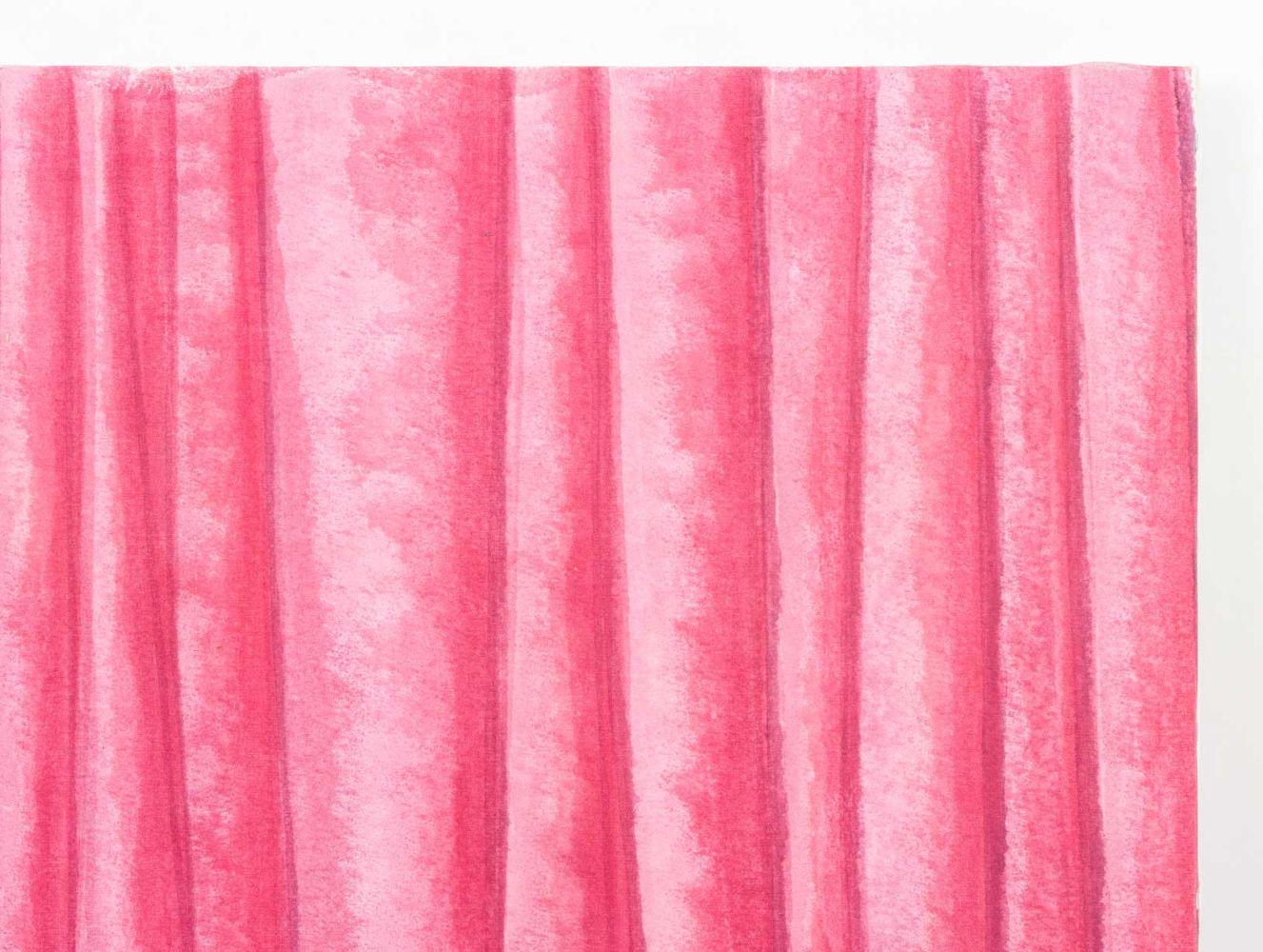 Farbfeld in Rosa – Painting von Domenick Capobianco 