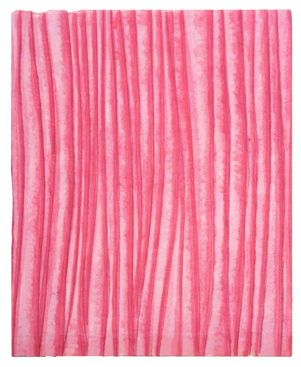Domenick Capobianco  Abstract Painting – Farbfeld in Rosa