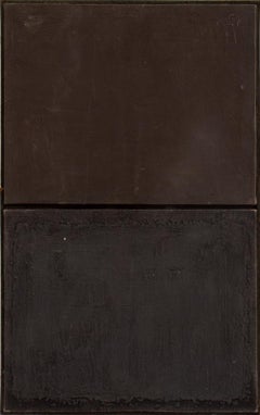 Domenick Capobianco Abstract Diptych Oil on Canvas