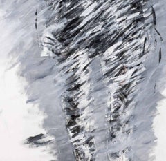 Domenick Capobianco Figure abstraite Huile sur toile