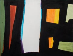 Domenick Capobianco Óleo abstracto sobre lienzo
