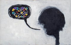 Domenick Capobianco "El poeta" Óleo sobre tabla