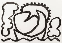 Domenick Capobianco "Trip II" Acrylic on Paper