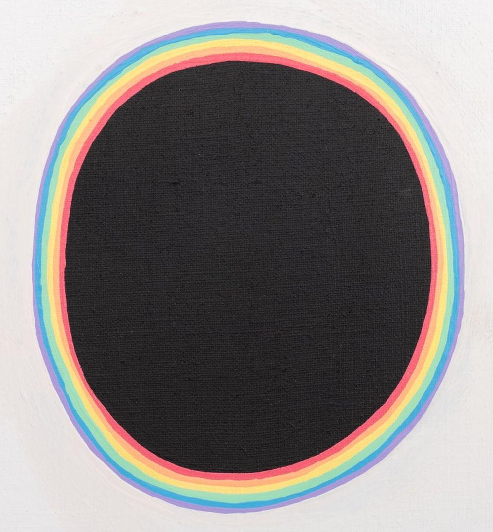 Pop Art Rainbow Composition - Painting by Domenick Capobianco 