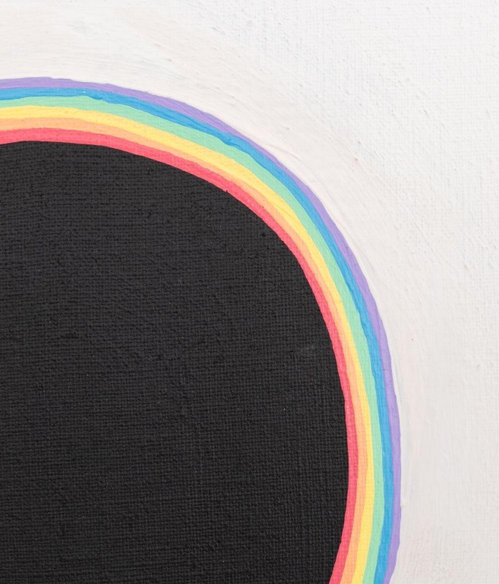 Pop Art Rainbow Composition - Contemporary Painting by Domenick Capobianco 