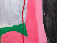 Domenick Capobianco Vivid Abstract Oil on Canvas