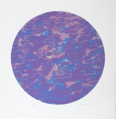 Mondlandschaft, Abstrakter Raumteiler von Domenick Turturro