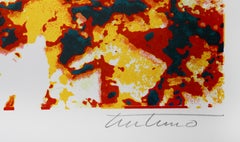 Il sogno, serigrafia astratta di Domenick Turturro