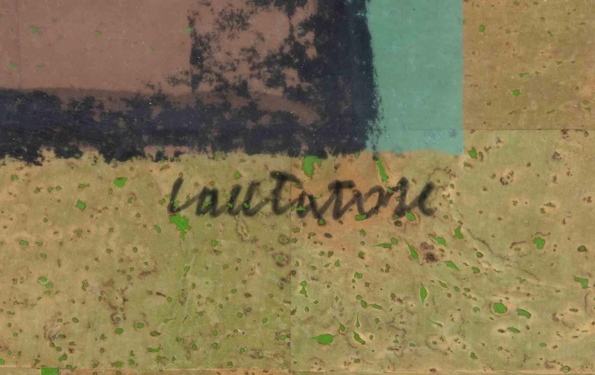 Still Life is a contemporary artwork realized by Domenico Cantatore in the mid-20th Century.

Mixed colored woodcut print. Edition 52/75.

Hand signed by the artist on the lower margin

Includes frame
