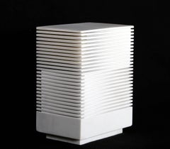 Einzigartige OP-Kunstskulptur aus weißem Marmor von Domenico Casanta