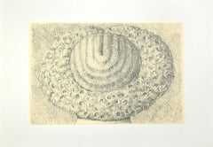 Indéfrisable - Lithograph after Domenico Gnoli - 1963
