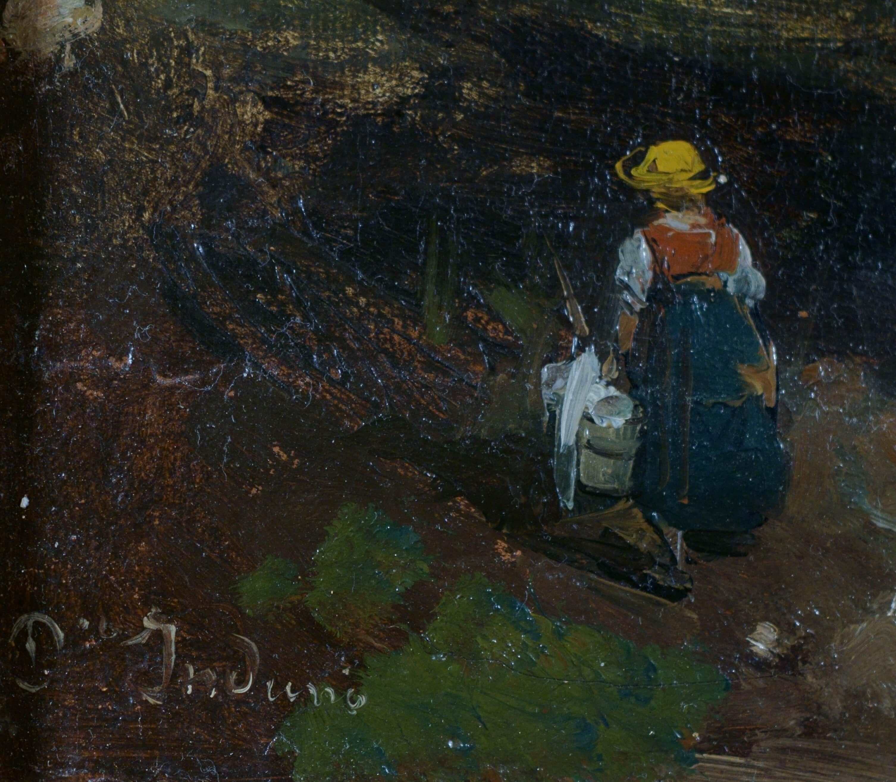 Berglandschaft Brera Schule Gemälde Signiert Sammlung Bernasconi im Angebot 5