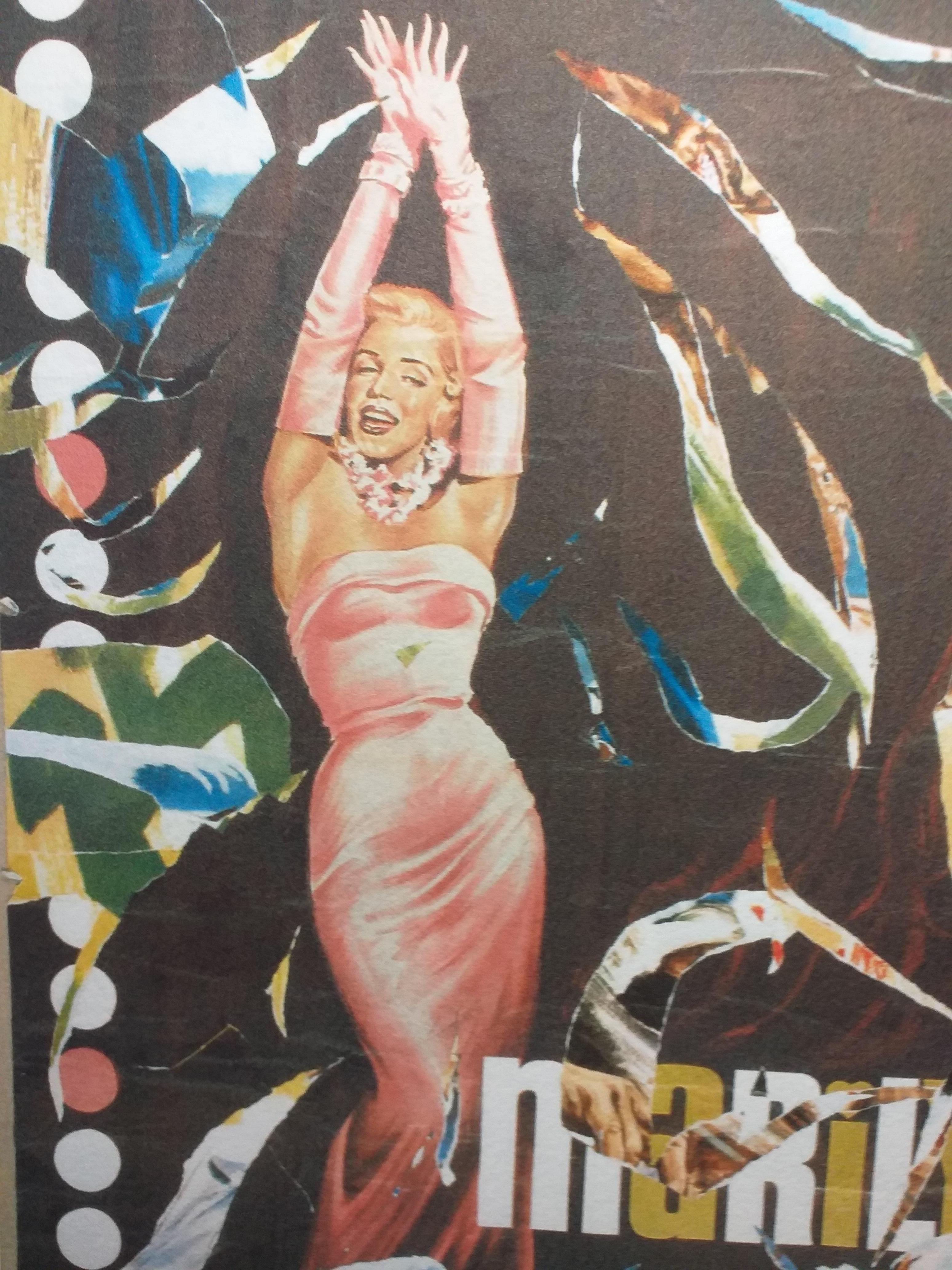 DOMENICO « Mimmo » ROTELLA Cinemascope Marilyn en vente 2