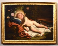 Jesus Piola Child Paint Oil on canvas Old master 17th Century Italian Religious