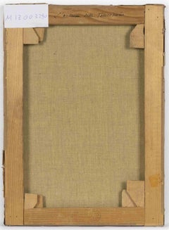 Television Antenna - Painting by Domenico Purificato - Mid-20th Century