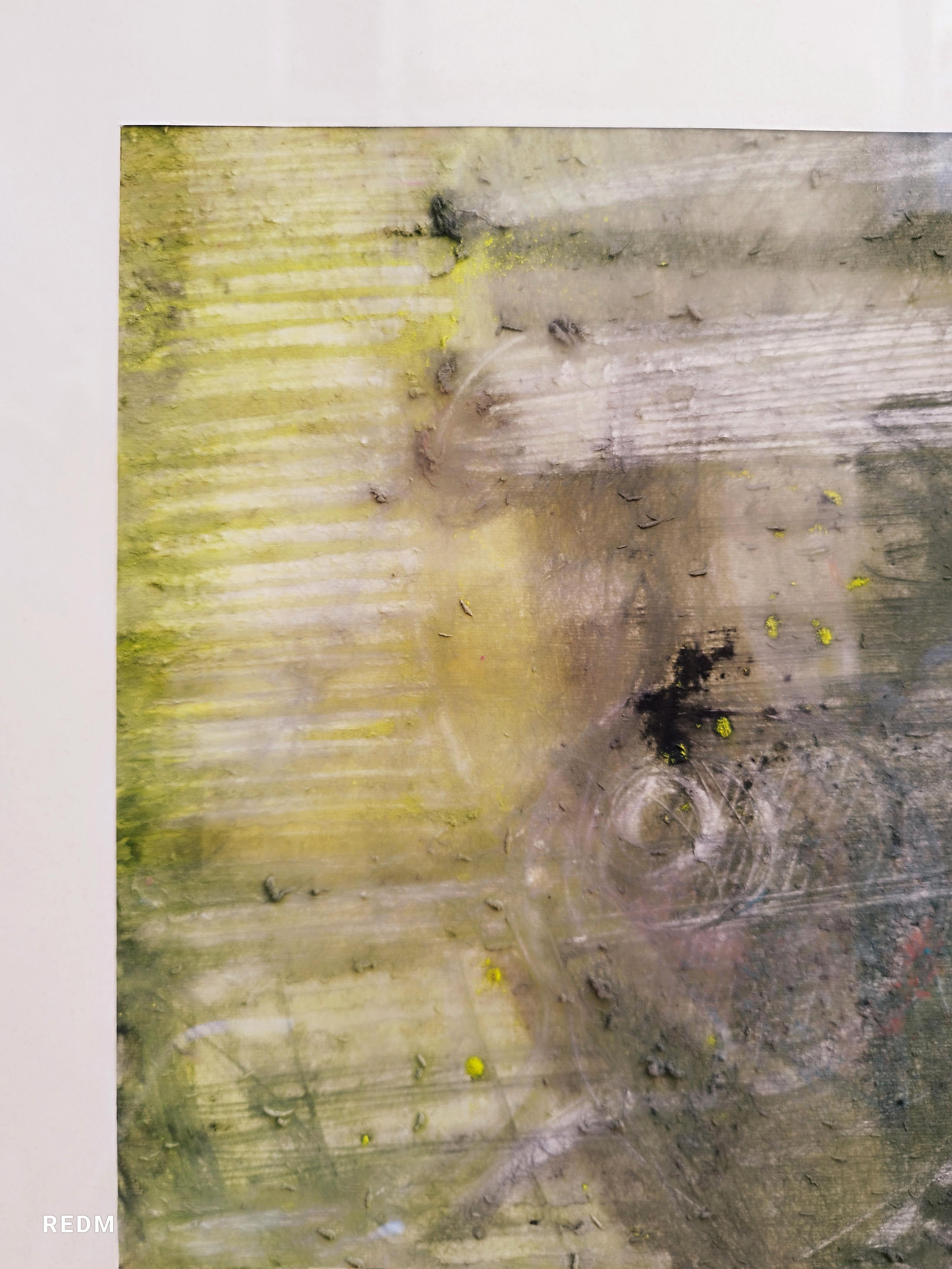 Sin título - Técnica mixta sobre papel Domenico Spinosa, Italia 1970 en venta 1