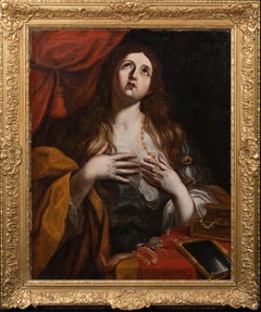 Die Konversion von Mary Magdalene, 17. Jahrhundert Studio von Il Domenichino