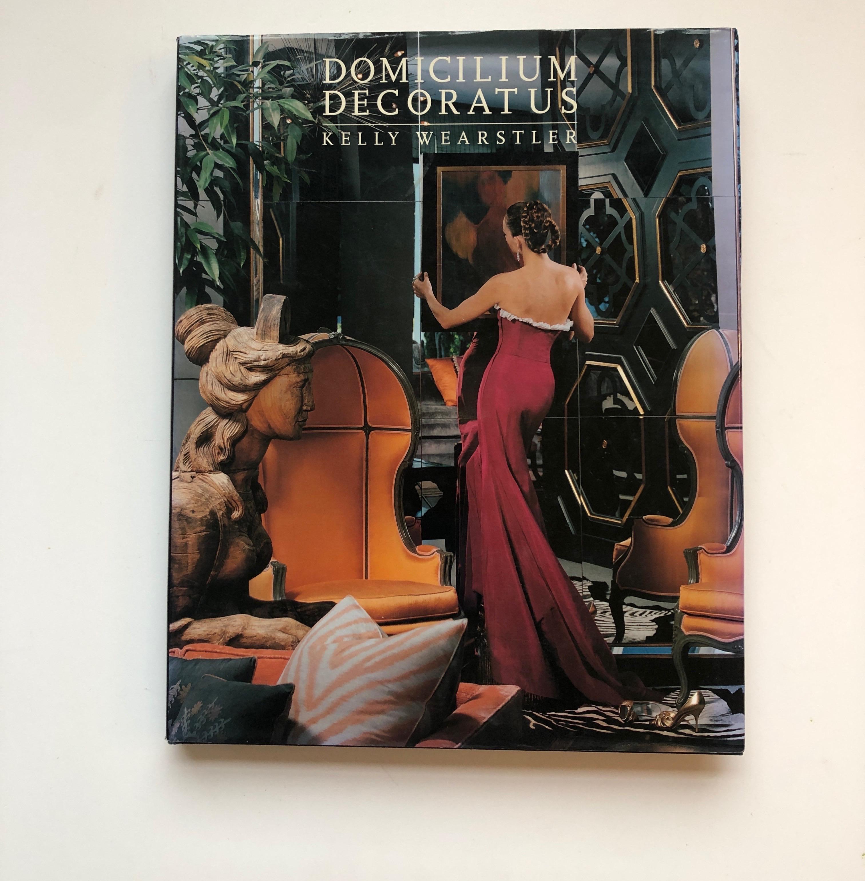 Domicilium Decoratus Decorative Book by K. Wearstler
An acclaimed interior designer and author of the Los Angeles Times bestseller Modern Glamour, Kelly Wearstler presents sumptuous photographs of one of her most incredible design achievements yet