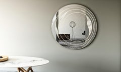 Miroir mural Domina I 80 par Atlas Project