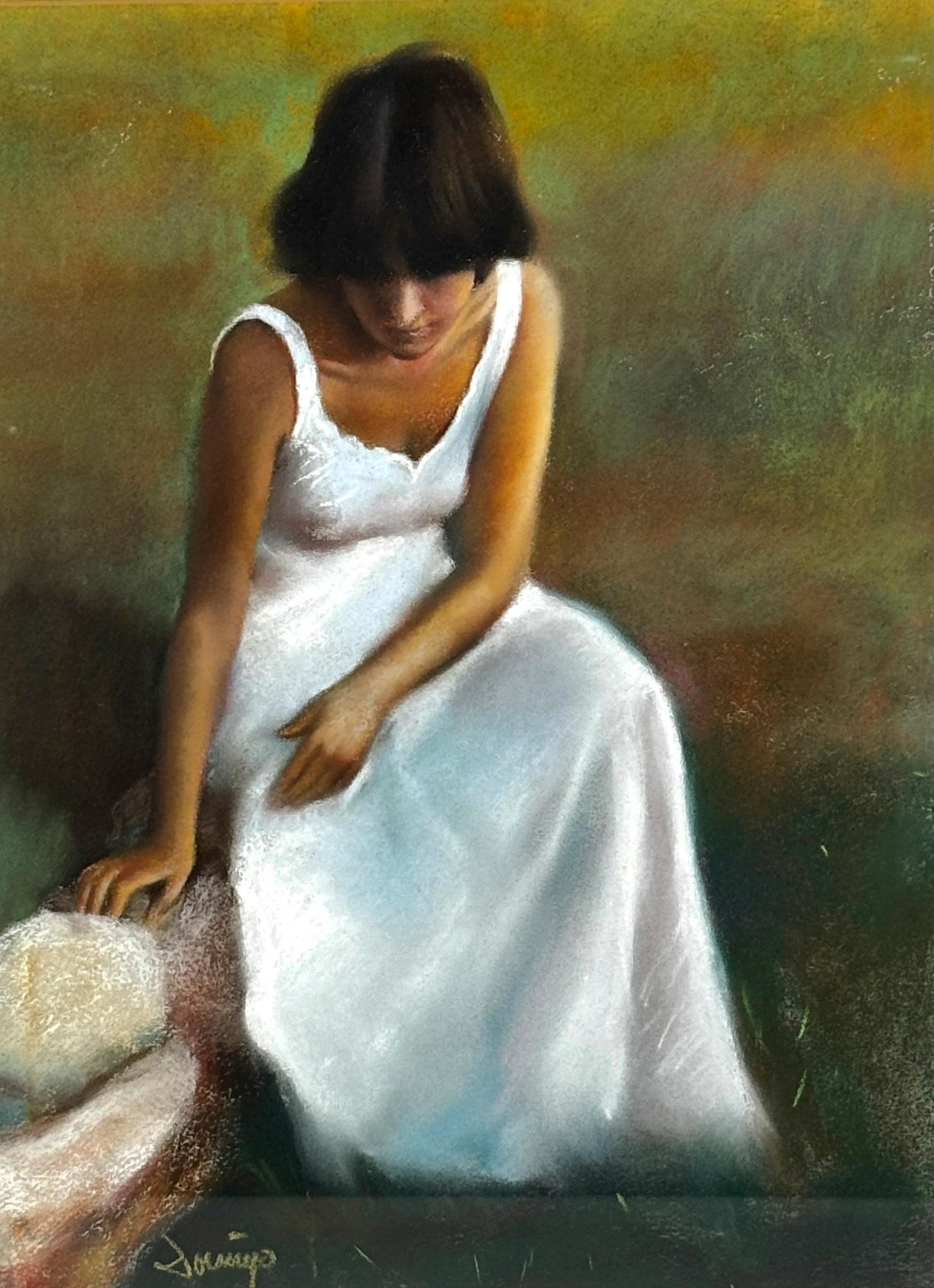Figurative Painting de Domingo Alvarez Gomez - LIUFGIYRTDD