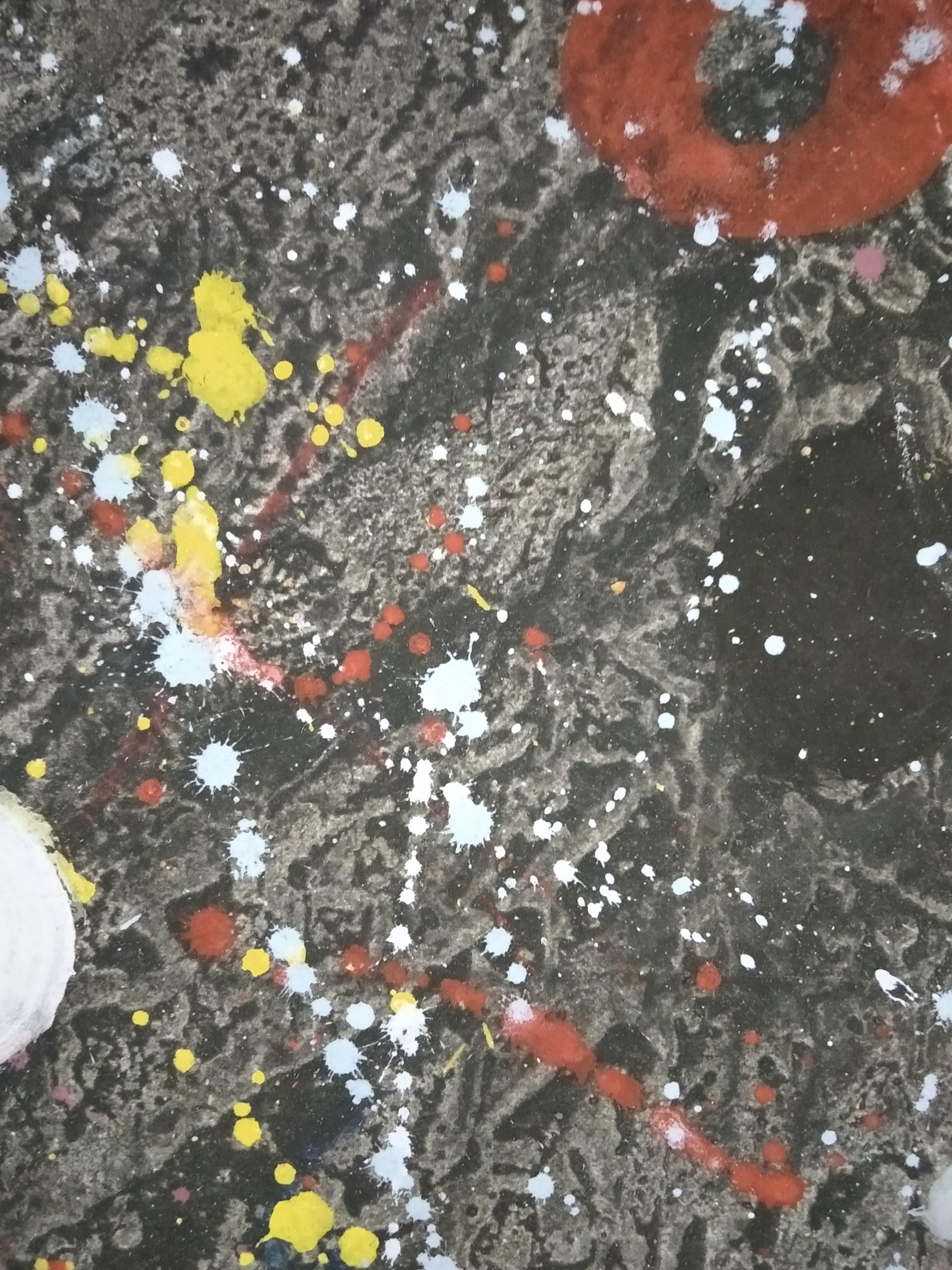 Untitled - Abstract Mixed Media Art by Domingo Millán
