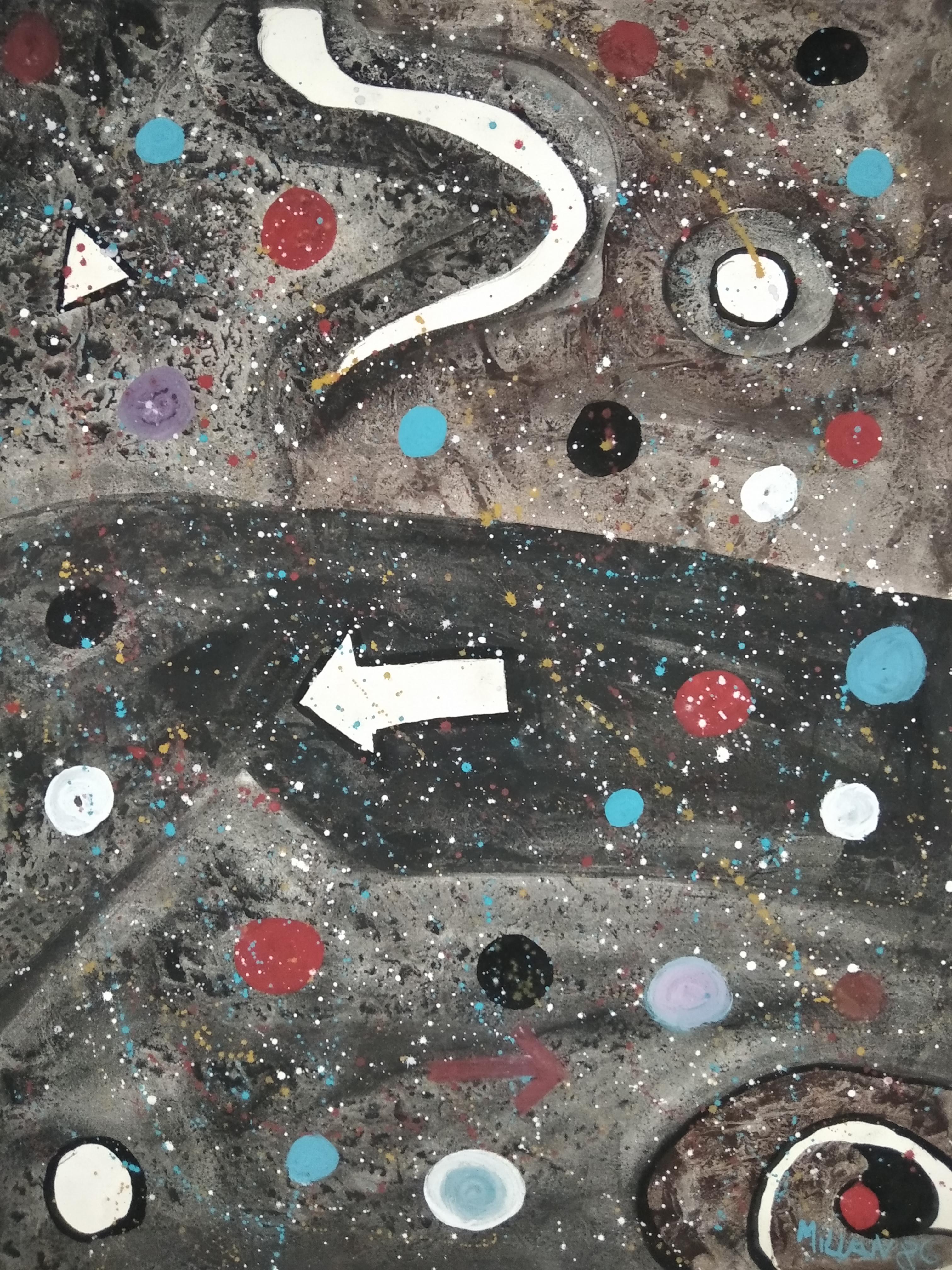 Unbenannt – Mixed Media Art von Domingo Millán