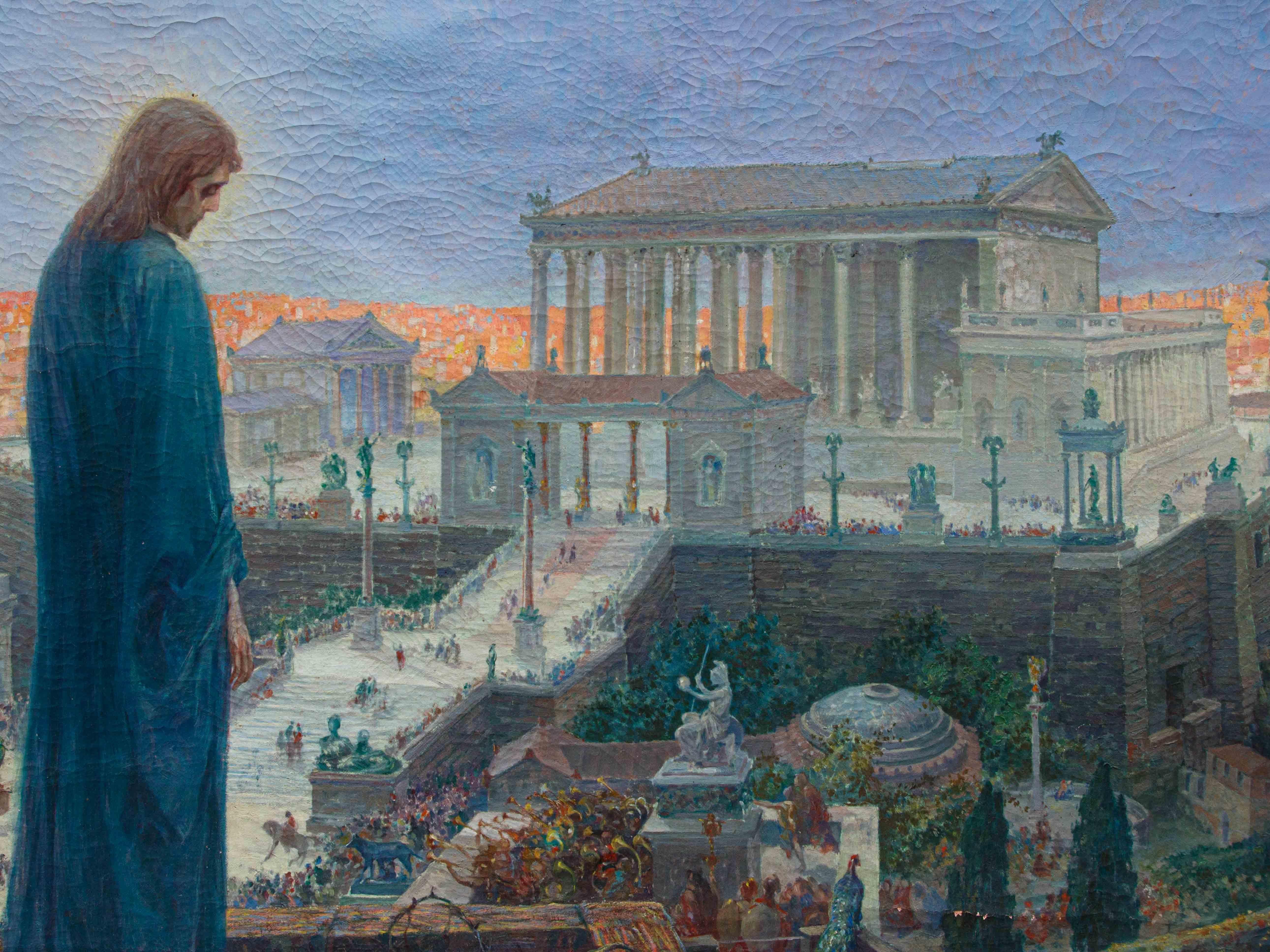 Domingo Motta (1872 - 1962), View of Ancient Rome For Sale 13