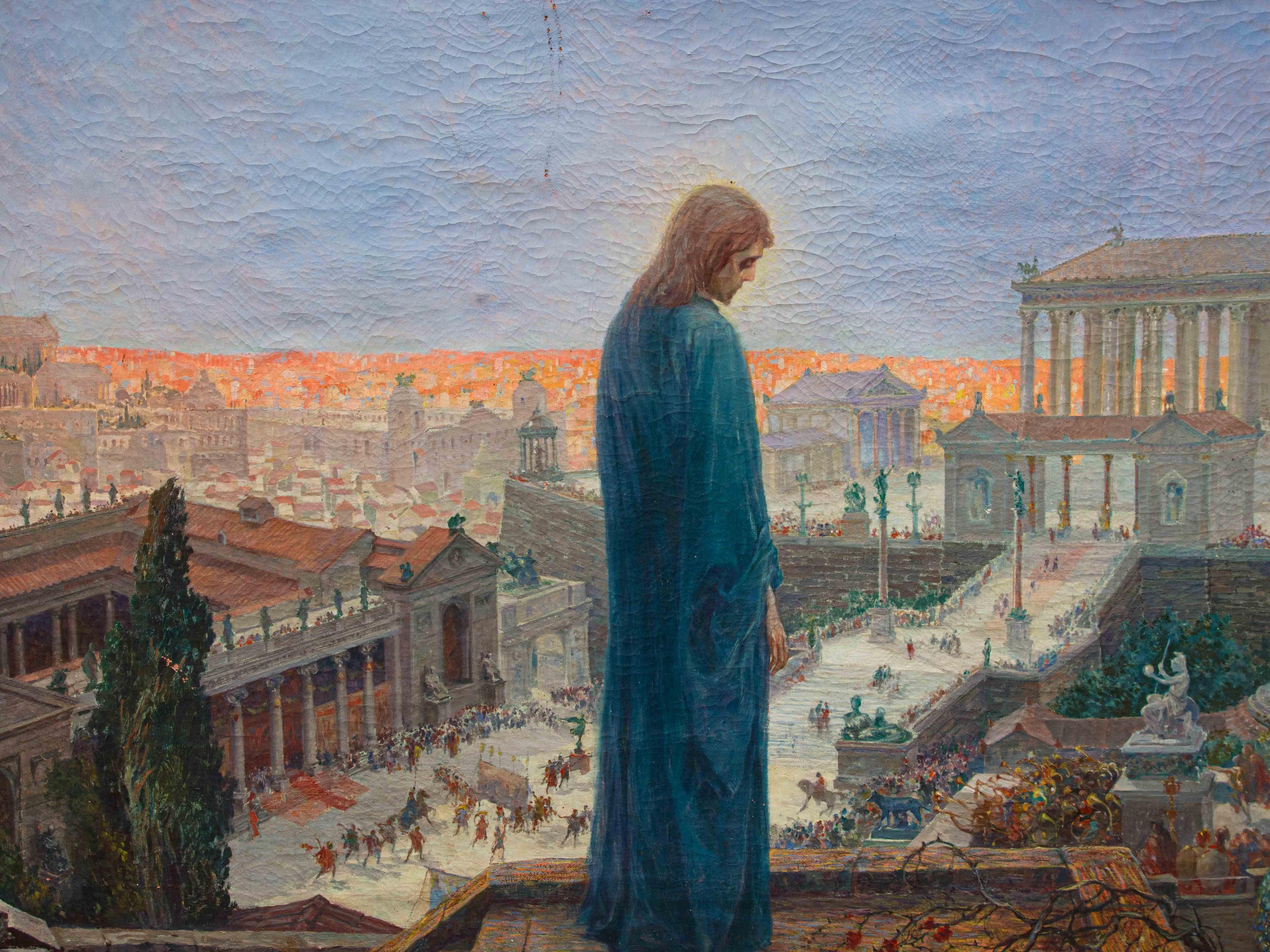 Domingo Motta (1872 - 1962), View of Ancient Rome For Sale 1
