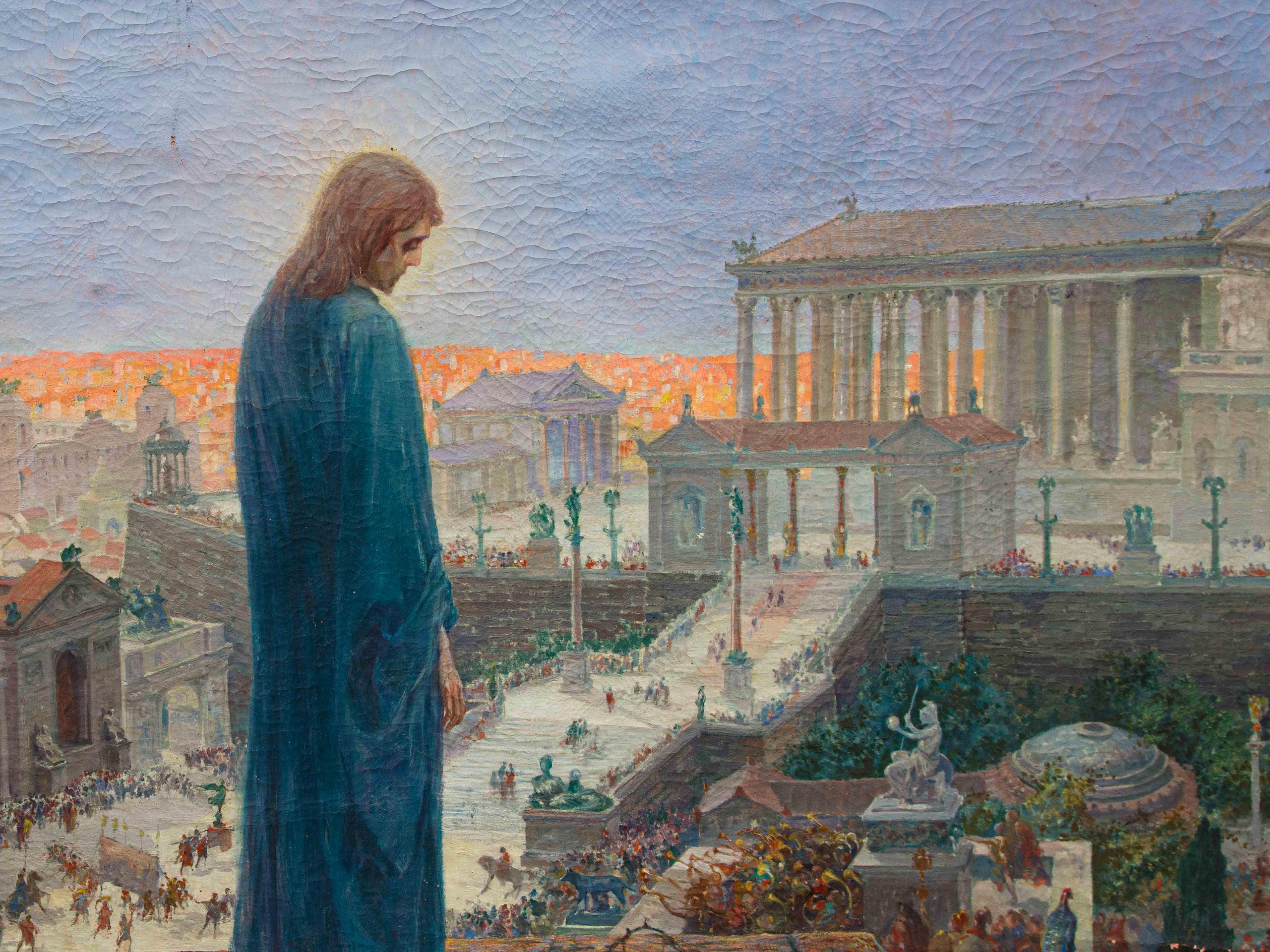 Domingo Motta (1872 - 1962), View of Ancient Rome For Sale 2