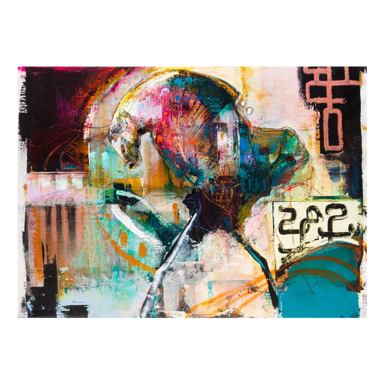 Dominic Besner - Doux Silence de L''harpiste For Sale at 1stDibs