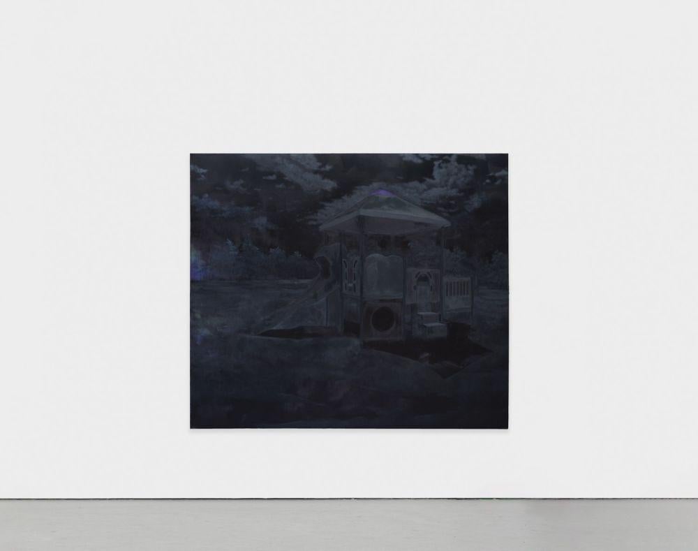 L'ora delle ombre - Painting di Dominic Chambers